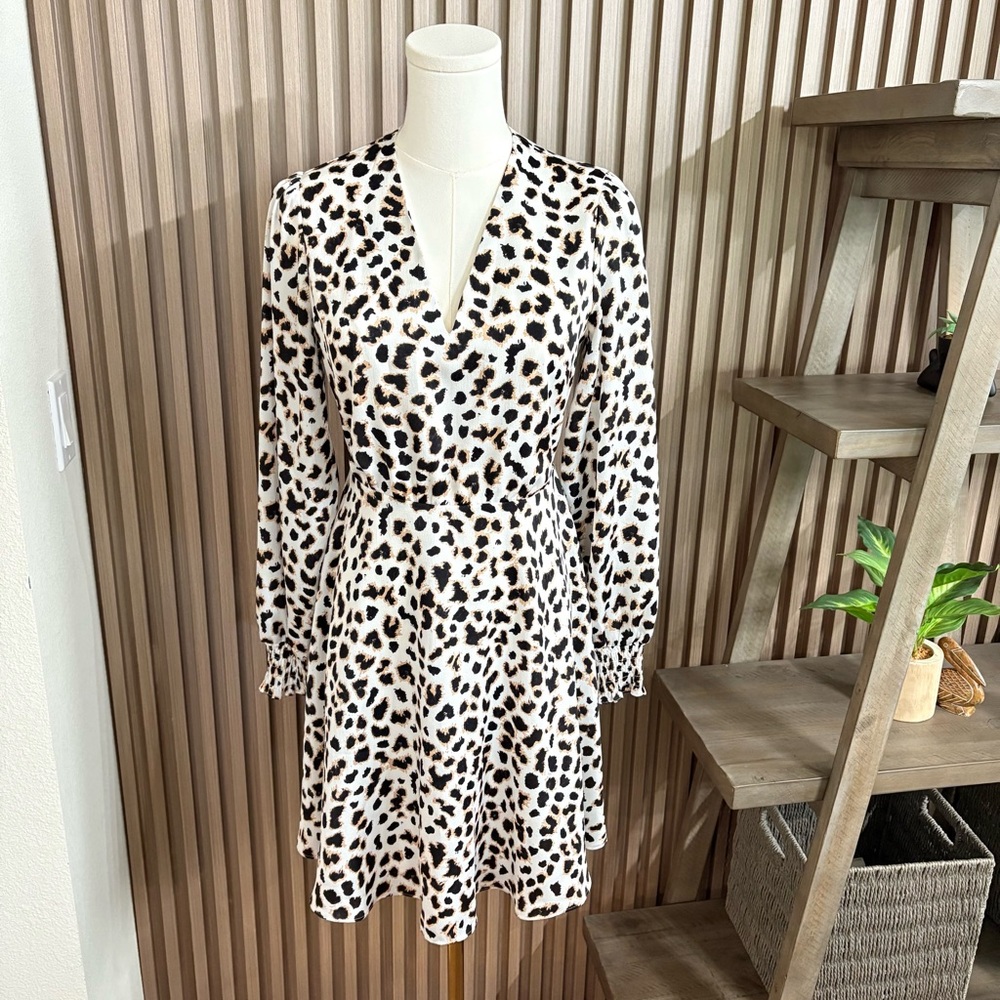 Express Leopard Print Dress - XS